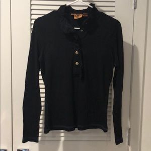 Tory Burch dark purple top